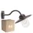 Confezione Multipack 6x Nordlux Luxembourg Luce Da Parete Metallo e Vetro Arrugginito | IP54 - Adatto per E27