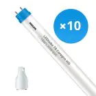 Confezione Multipack 10x Philips Tubo LED T8 CorePro (EM/Mains) High Output 18W 2000lm - 840 Bianco Freddo | 120cm - Sostitutiva 36W